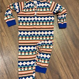 Colorful Geometric Kids One Piece